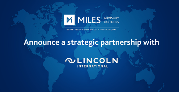 Miles announces strategic partnership with Lincoln International